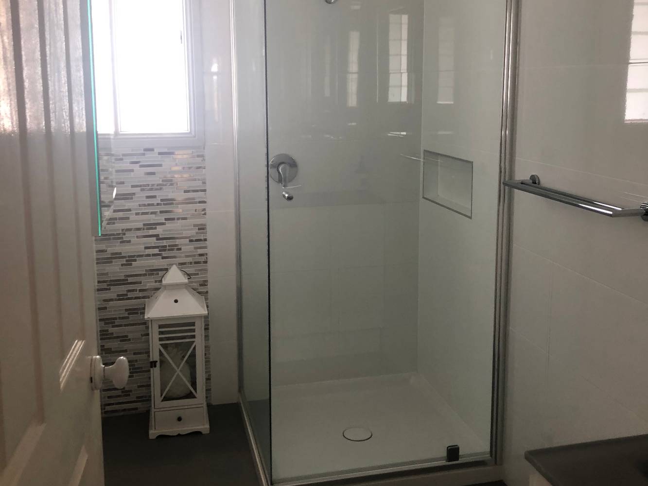 Renovated bathroom (sorry for the poor cropping, we can send the original photo through if interested!)