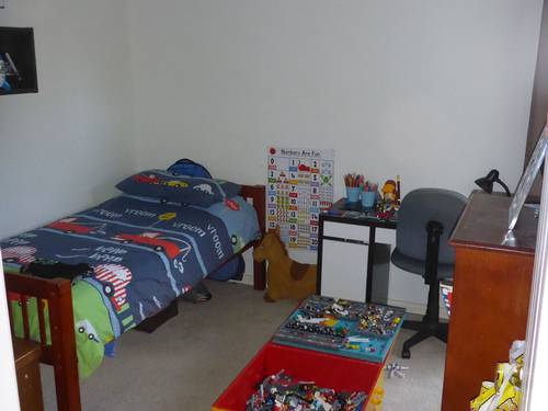 Kids room with heaps of Lego