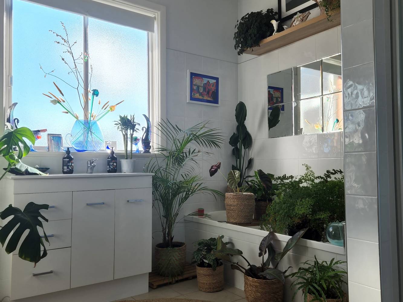 Bathroom/indoor garden