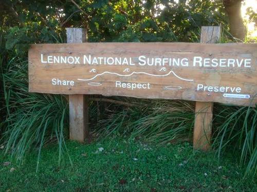If there was any doubt - this is a surf reserve...