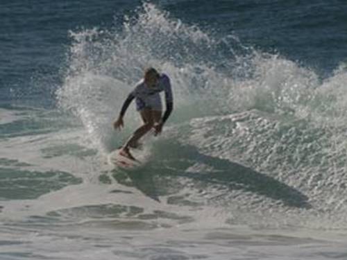 Surfing at Lennox Heads
