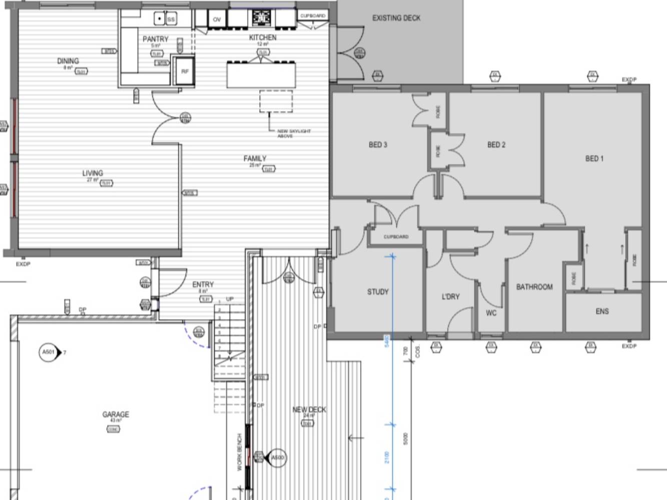 Floor plan- ground floor