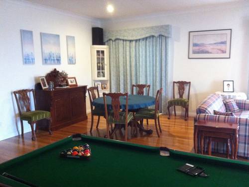 Pool table, second dining suite & sitting room