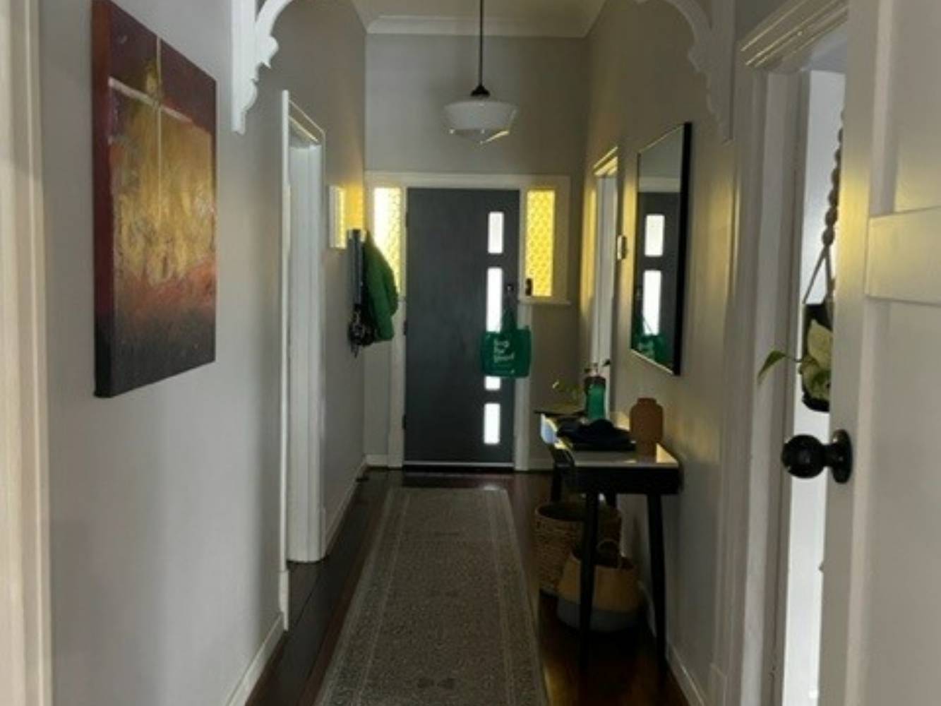 Entry hallway