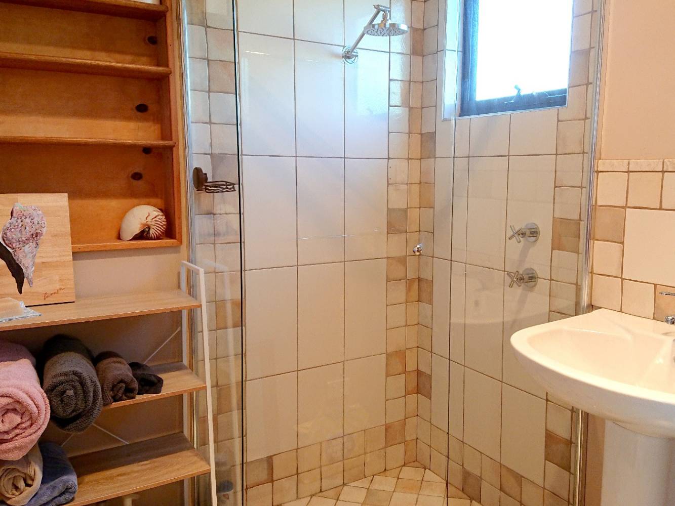 bathroom in studio area