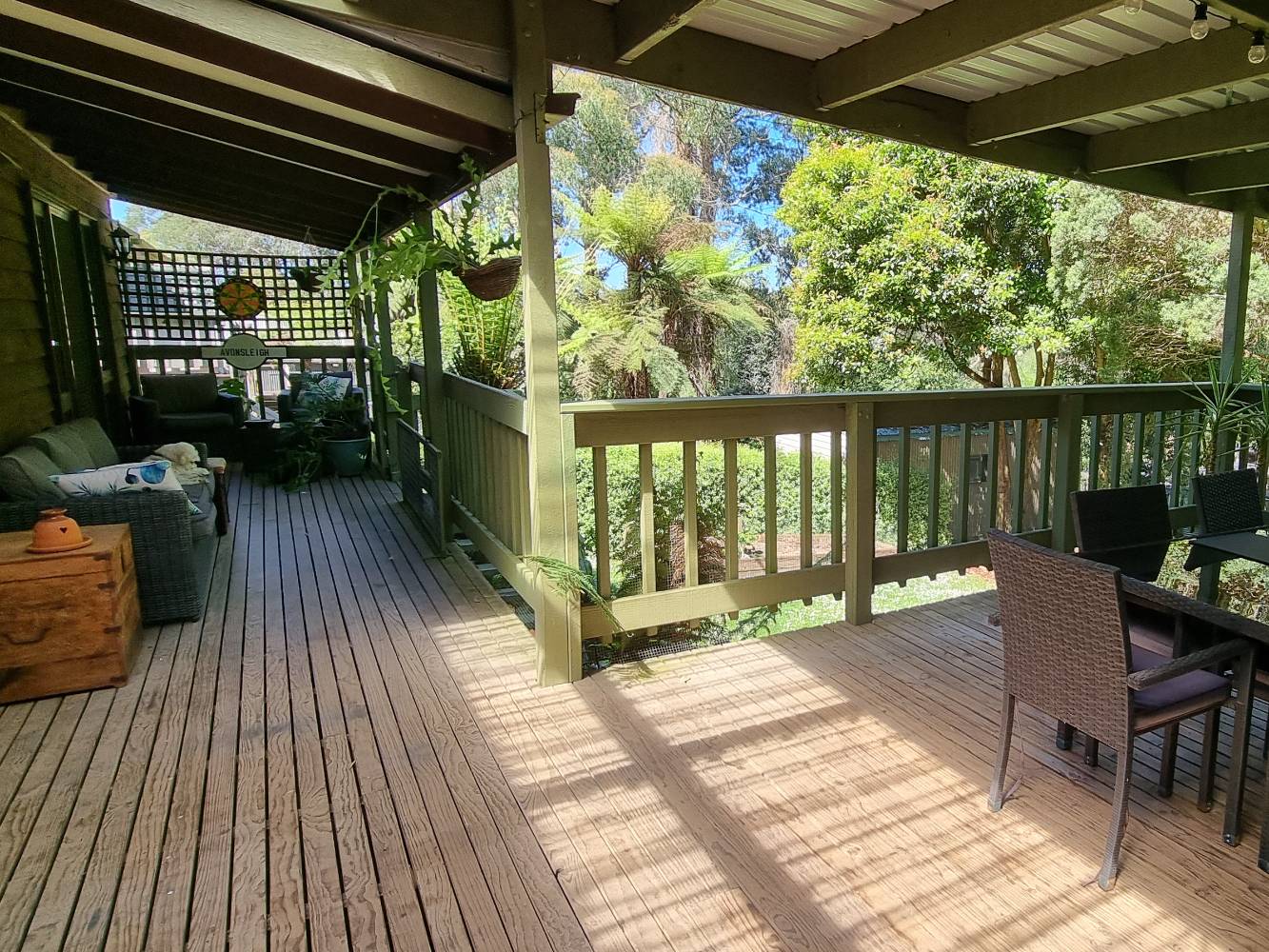 Back deck