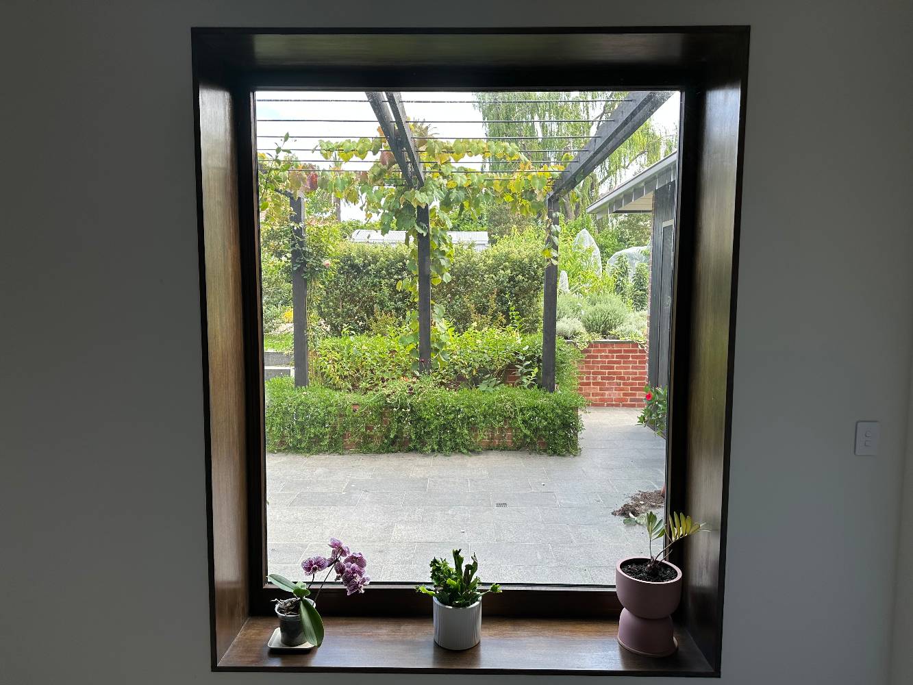 Rear garden