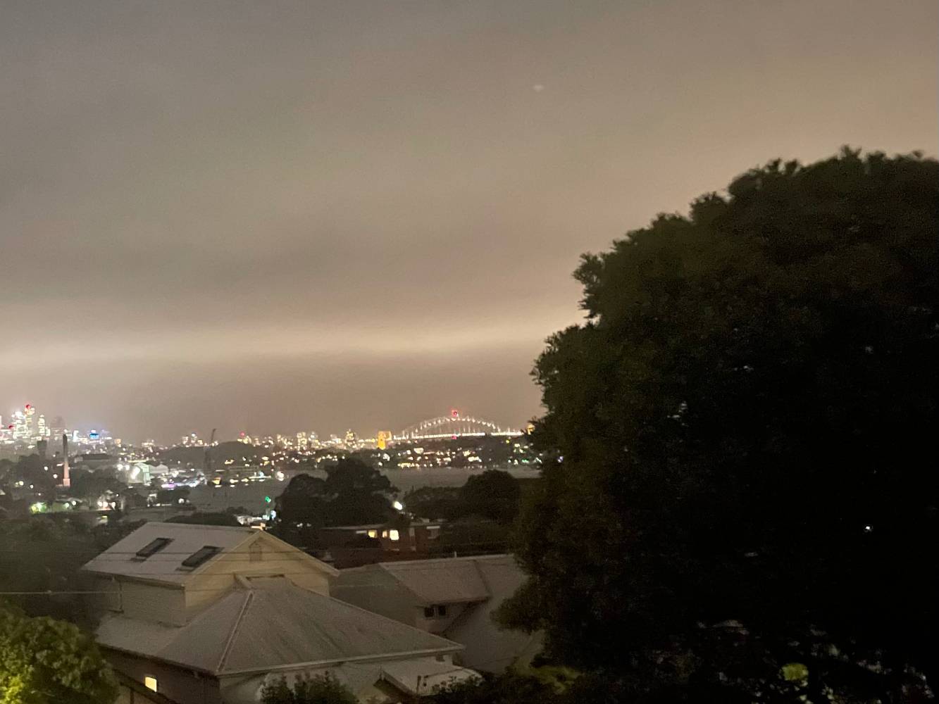 Harbour Bridge from House