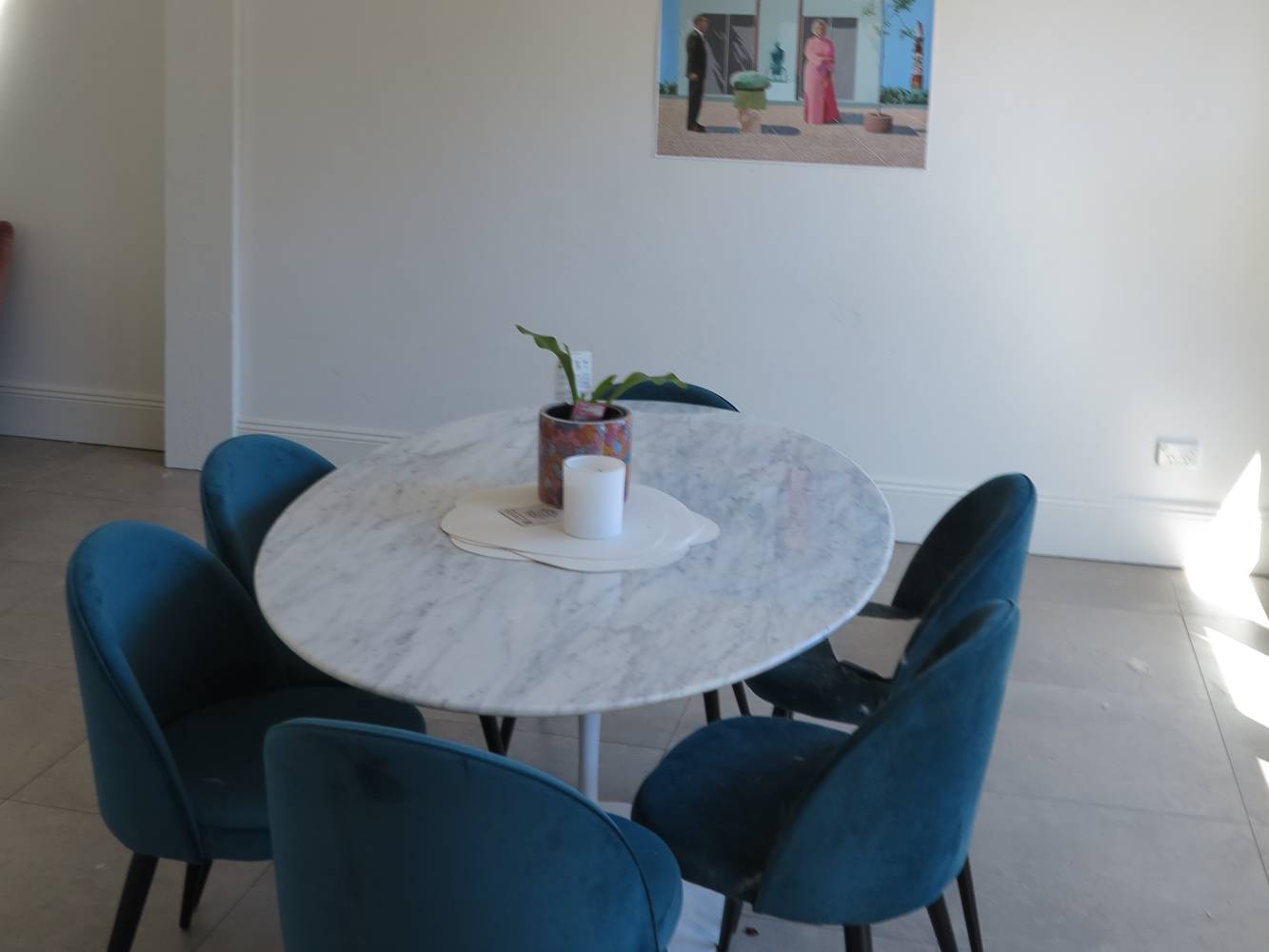 Separate & sunny dining room