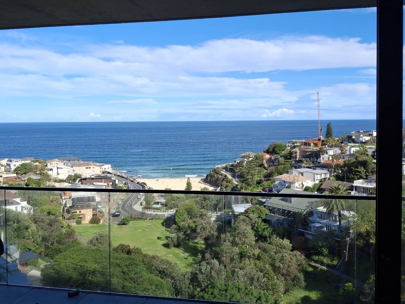view from the living area