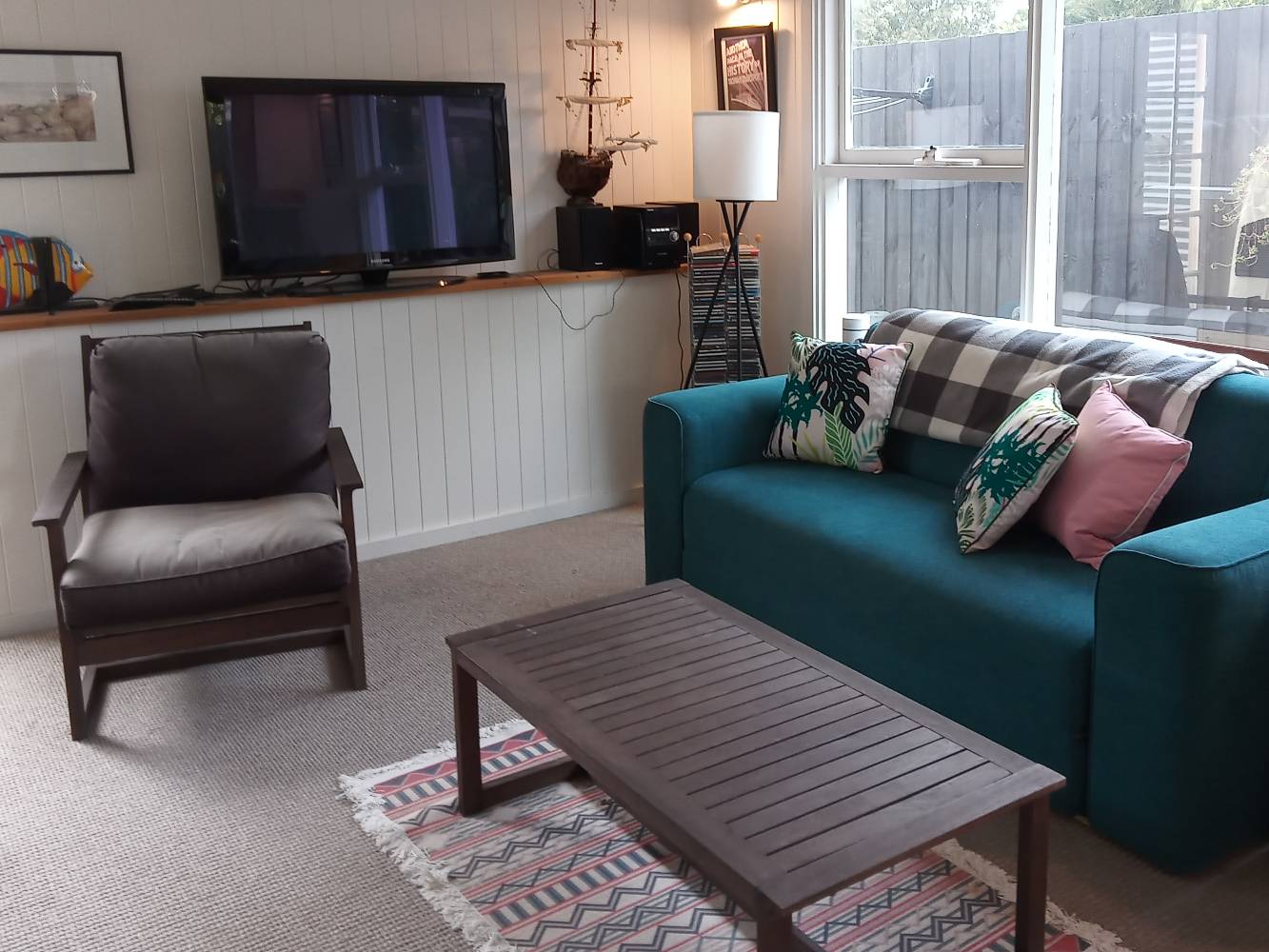 Rumpus Room with Koala Queen sofa bed.