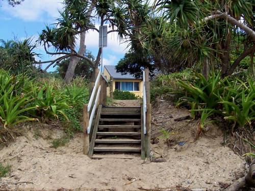 Steps to Beach