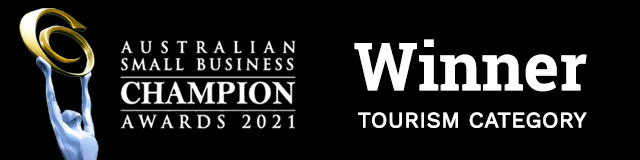 Australian Small Business Champion Awards 2021 - Winner Tourism Category